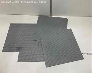 Vintage LEGO Lot of 4 Baseplates (48x48)