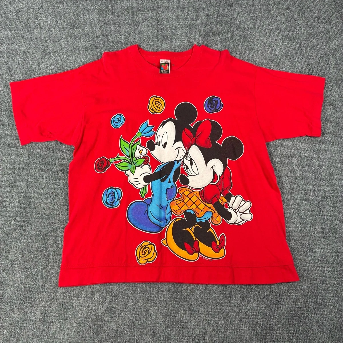 Mickey Unlimited Red Regular Shirts for Men for sale | eBay