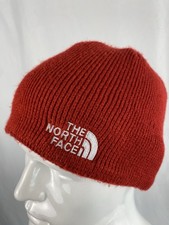 The North Face Salty Dog Lined Ribbed Knit Beanie Red One Size Fits Most