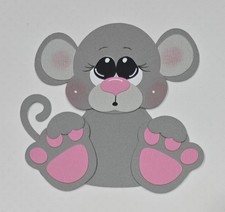 Baby Mouse. Scrapbook, Card making Paper Piecing