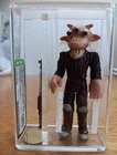 1983 Loose Action Figure  Ree-Yees AFA GRADED U90 MOLDED HANDS