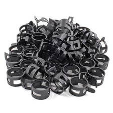 50pcs 58 Spring Band Type Action Hose Clamp15mm Black Manganese Steel Spring 50pcs 58 Spring Band Type Action Hose Clamp15mm Black Manganese Steel Spring