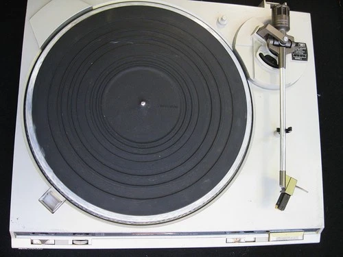 Vintage Technics Turntable SL-BD2 W/Shure RX T6  For Parts Repair