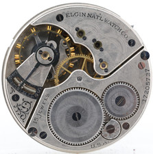 ELGIN 17205737 GRADE 312, 16s 15j POCKET WATCH MOVEMENT, FOR REPAIR (KE)