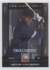 2008 Donruss Elite Extra Edition Rookie 599/819 Yeicok Calderon #186 Auto 10k8