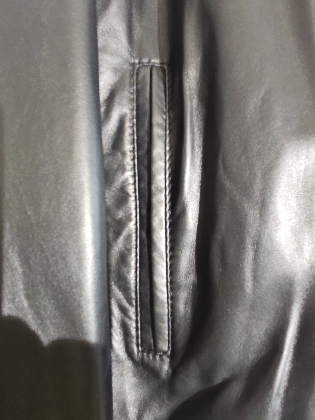 New With Tag Remy Lambskin Black Leather Jacket Mens Sz 48 BUTTER SOFT! VeryNice - product detail image 5
