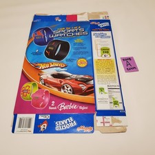 Hot WHEELS Kellogg's Frosted Flakes Ceral Box Sports Watch Barbie 2007 2008 VTG