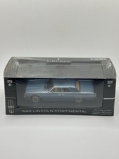 1965 Lincoln CONTINENTAL Metallic Blue 1/43 Diecast Model by Greenlight 86329