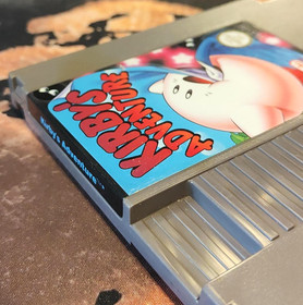 Kirby&rsquo;s Adventure Nintendo NES PAL UKV Cartridge Tested Cleaned with Sleeve