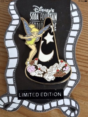 Tinker Bell Zauberer Hut Disney Pin Limited Edition 500 Soda Fountain DSF