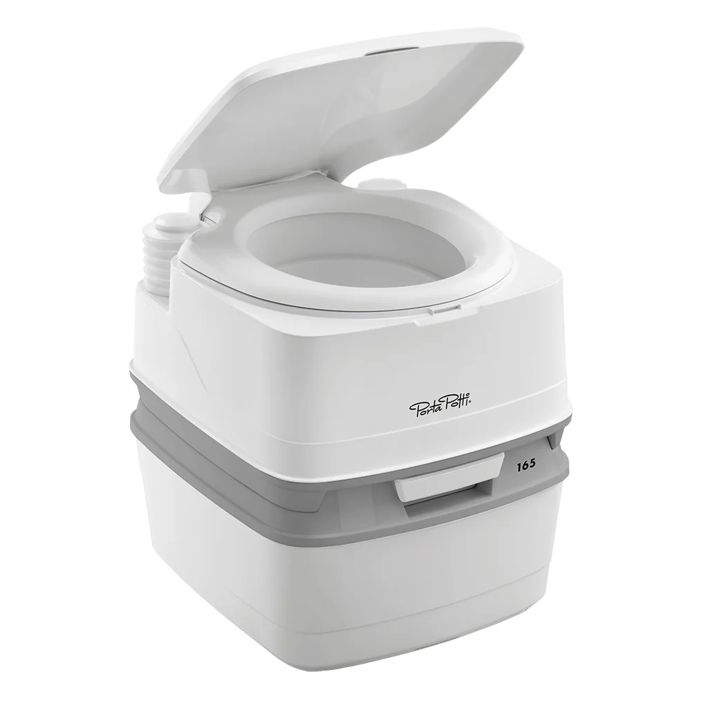 Thetford Porta Potti 165 Portable Chemical Toilet + Aquakem Duo Pack Caravan - Image 11