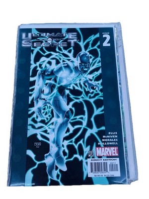 Marvel Ultimate Secret #2 Direct Edition Nick Fury Warren Ellis Steve McNiven