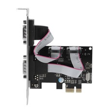 PCI-E To RS232 2 Port Serial Port Converter PCI Express Controller Adapter
