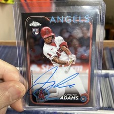 2024 Topps Chrome - Rookie Autographs Jordyn Adams #RA-JA (AU, RC)