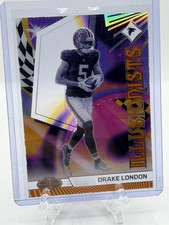 2023 Panini Iillusions Drake London Illusionists #4 Falcons