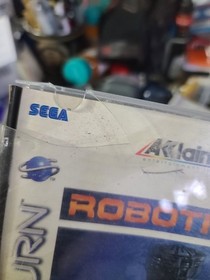 Sega Saturn Robotica Case and Manual