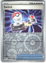 Switch 194/198 Reverse Holo Scarlet & Violet Base Set