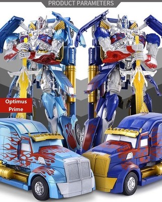 45cm Transformer Optimus Prime Truck Autobot Action Figur Groß Roboter Spielzeug
