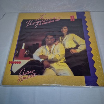 La Progresiva De Juan Carlos Oliva    Quiero Amarte - Vinyl LP Salsa 1990 NM