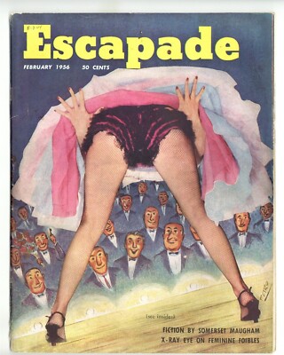 Escapade 1956 Maria Stinger, Sheree North 68pgs Glamour Pinup Magazine M35937