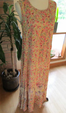 Vintage Olivia 90s Y2K Cottagecore Floral Sleeveless Maxi Long Dress Small S