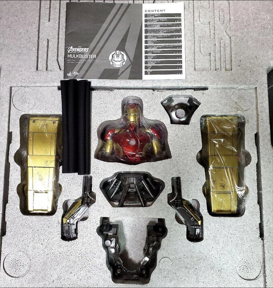 Hot Toys Movie Masterpiece 1/6 Hulk Buster Avengers Age Of Ultron Mms285 Figur - Bild 3 von 4