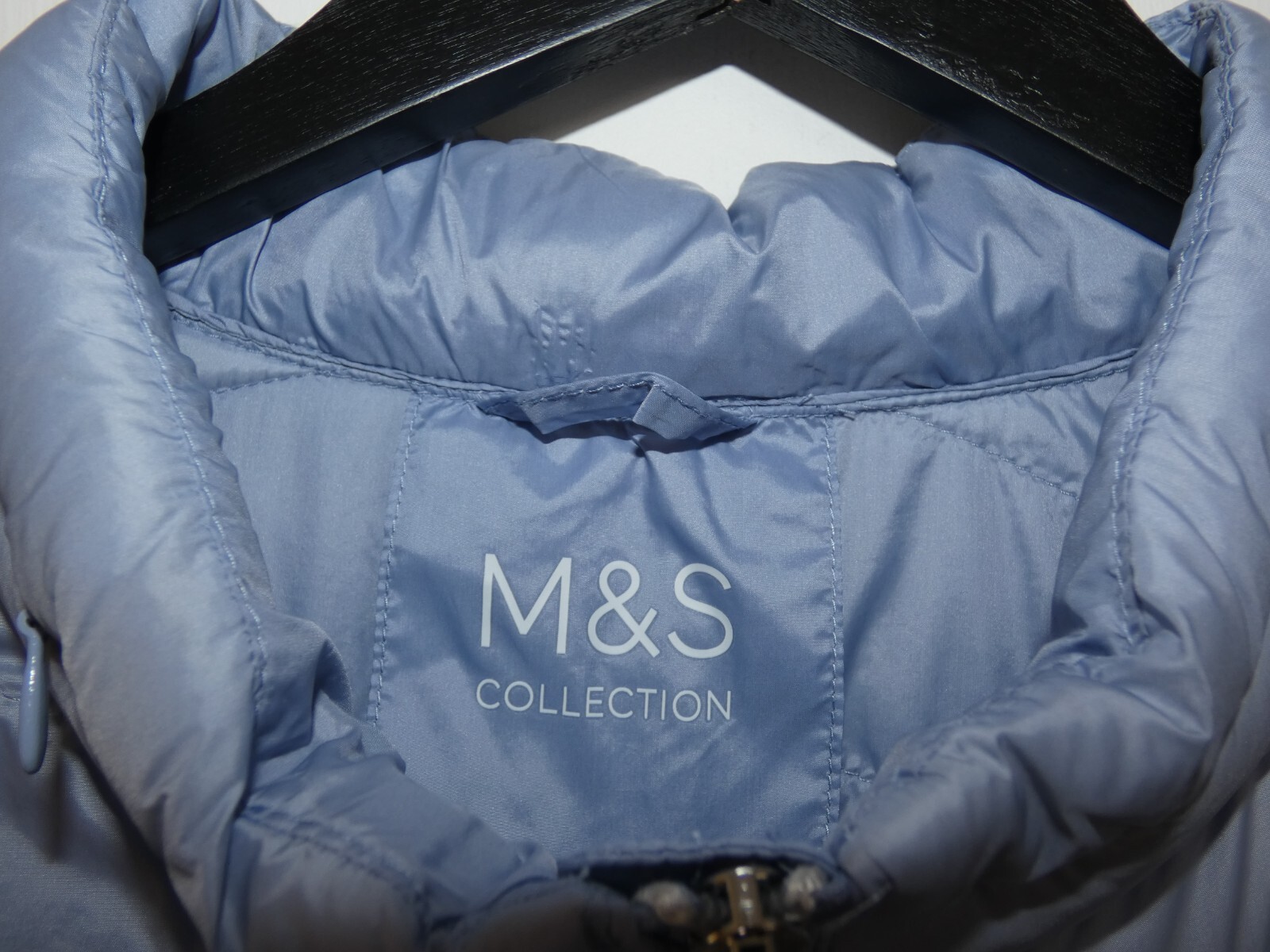 Marks & Spencer M&S Ladies Padded Coat Colour Cornflower UK24 / Free