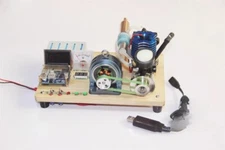 High Power DIY Generator Motor Model - Pure Copper Movement in Metal