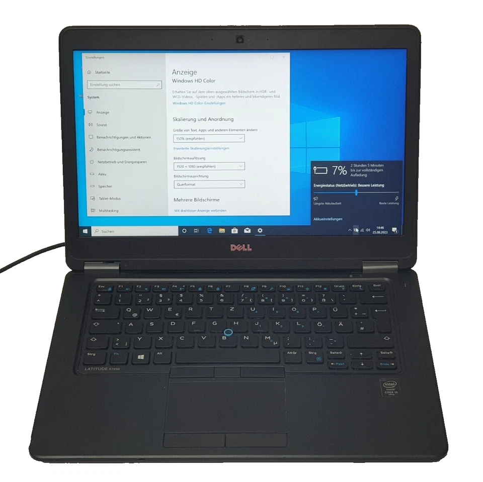 Dell Latitude E7450 · i5-5300U · 8GB · 250GB, Foto 1 von 5
