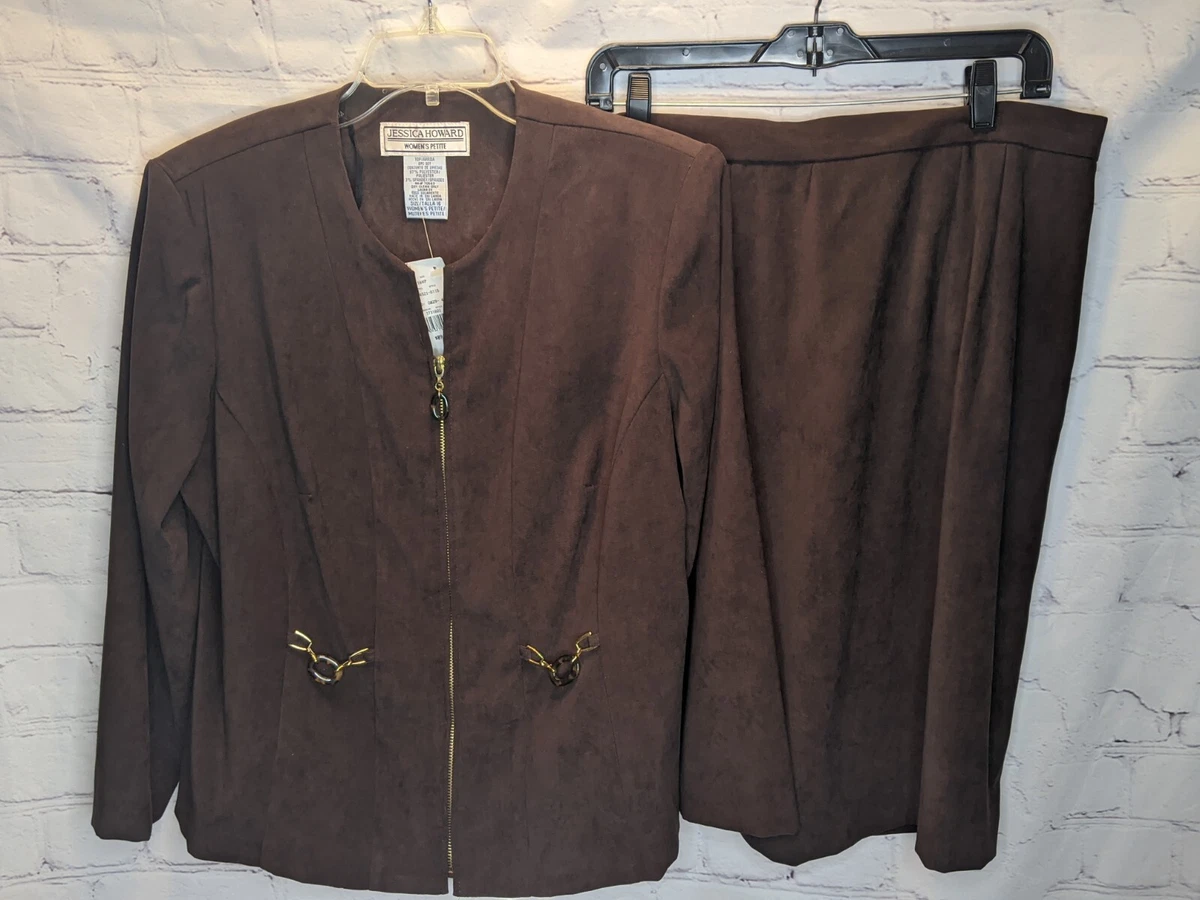 Velvet skirt cheap and jacket