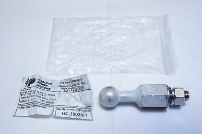 New MACLEAN POWER SYSTEMS GROUND BALL STUD 25MM HC30029-1 1/2-13X1'' Ships FREE