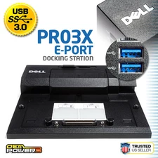 DELL Docking Station Precision M6800 3510 7510 7710 E-Port Replicator USB 3.0