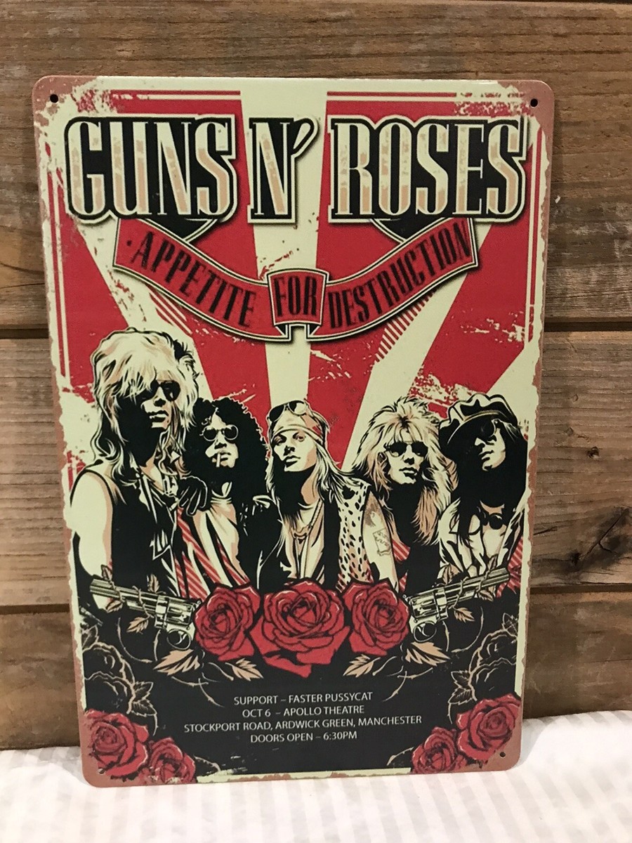 Guns N' Roses ポスター Pinterest