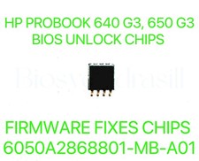 HP PROBOOK 640 650 G3, ADMIN NO PASSWORD BIOS CHIP 6050A2868801-MB-A01 918110