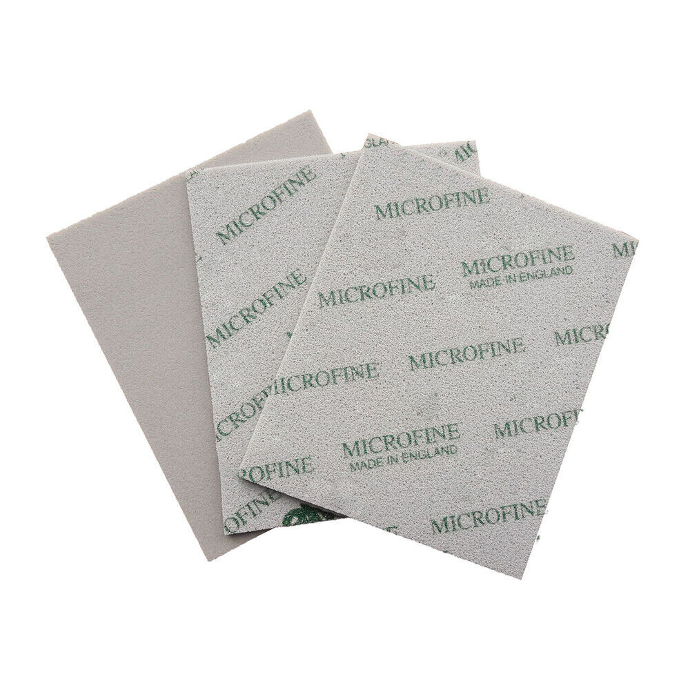 Softback Sanding Sponge Pad Wet/Dry Foam Sandpaper Micro Super Ultra