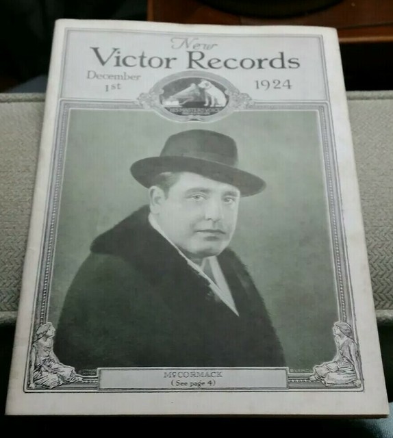 Antique VICTOR RECORDS CATALOGUE DECEMBER 1, 1924 eBay