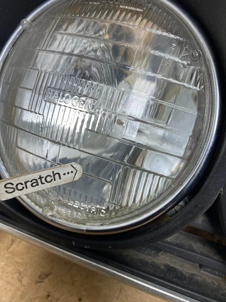 Faro halógeno izquierdo BMW 7 E23 733i 1978 a 1982 con cubierta N6530 DG Foto 4 de 4