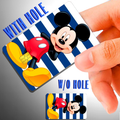 Mickey & Minnie Mouse Credit Debit Card Sticker Skin Decal HOLOGRAPHIC