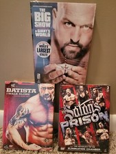 WWF/WWE dvds - Big Show aka Paul Wight AEW, Batista 