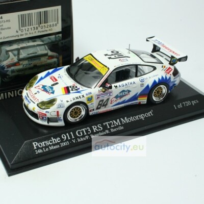 MINICHAMPS PORSCHE 911 GT3 RS 'T2M MOTORSPORT' 24H LE MANS V