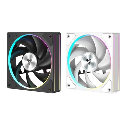 ARGB 120mm PWM Fan for PC Cooling with 4Pin Connection and Low Noise Operate