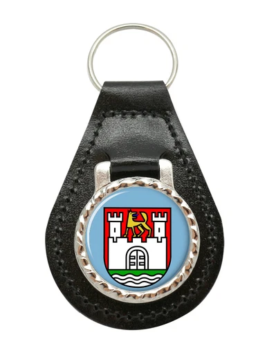 Wolfsburg (Germany) Leather Key Fob