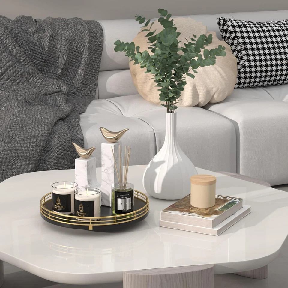 10" Oak Wood Lazy Susan Turntable Organizer - Dining Table Pantry Countertop - Image 2 of 4