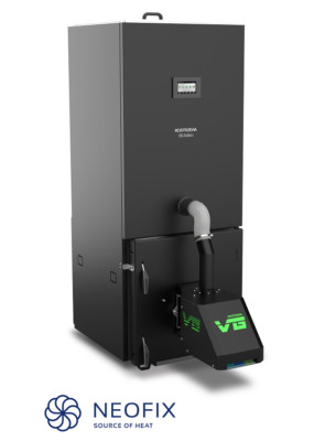 Pelletkessel KOSTRZEWA MINI BIO LUXURY / EEI Pellets 15 kW BAFA förderfähig