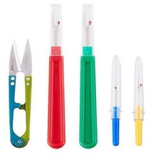 5 Pieces Colorful Seam Ripper Assortment Thread Remover Kit 2 Big and 2 Small US