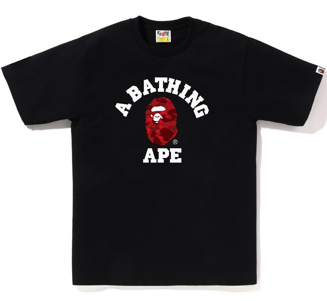 A BATHNIG APE Men's COLOR CAMO COLLEGE TEE 1K80110018 z | eBay A BATHNIG APE Men's COLOR CAMO COLLEGE TEE 1K80110018 z | eBay
