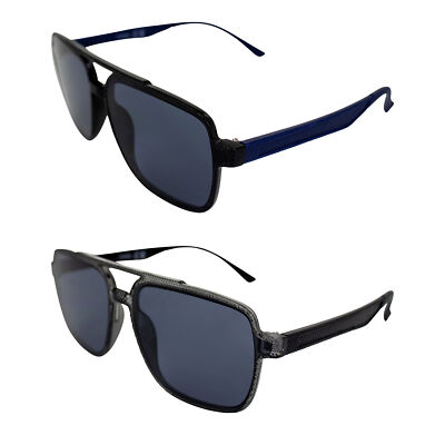 AlterImage Luxe Fashionable Sunglasses 2 Pair Vintage Style w/ Smoke Lenses
