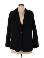 Eloquii Women Black Blazer 14 Plus