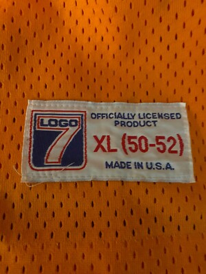 Vintage Tampa Bay Buccaneers Logo 7 number 14 Creamsicle Jersey