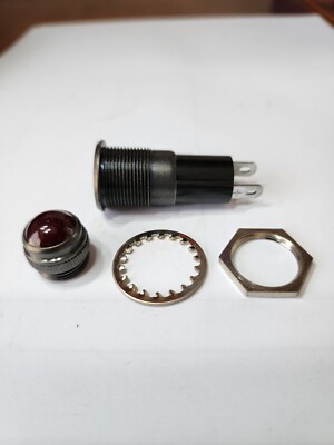 Lot of 9 - Dialco Lamp Holder With Red Lens 81-041-0111-201 Original pack / GB5